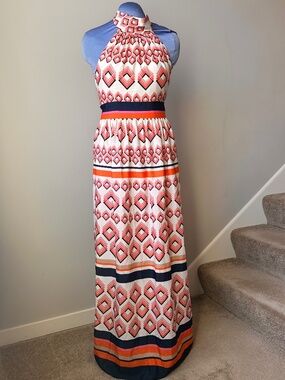 Eliza J halter dress, long, Size 10